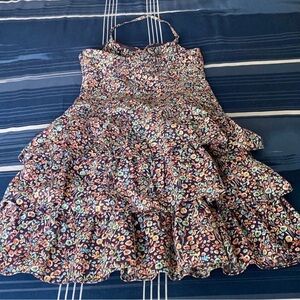 Express XXXS Dress Floral Vintage